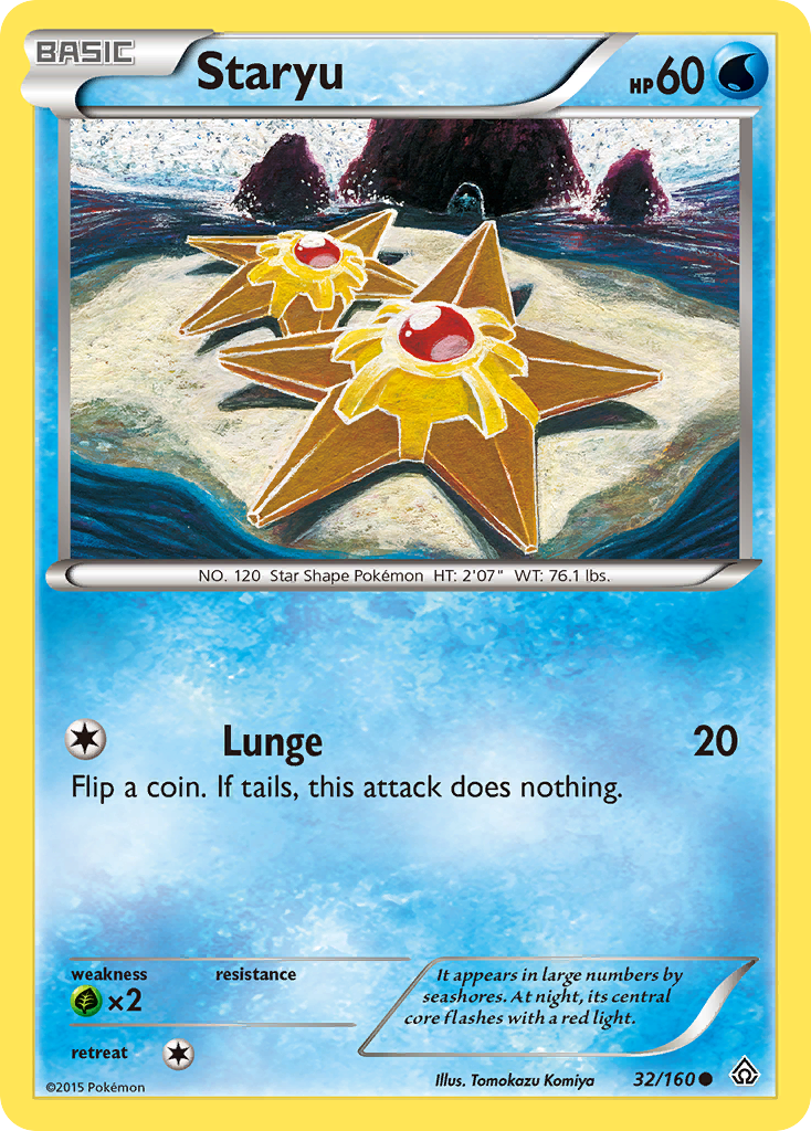 Primal Clash Staryu #32/160